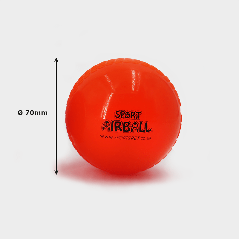 AIRBALL einzeln 70 mm Ø von SPORTSPET in orange