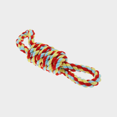 Happy Pet Twist-Tee Tauspielzeug mit zwei Schlaufen - 3er-Set