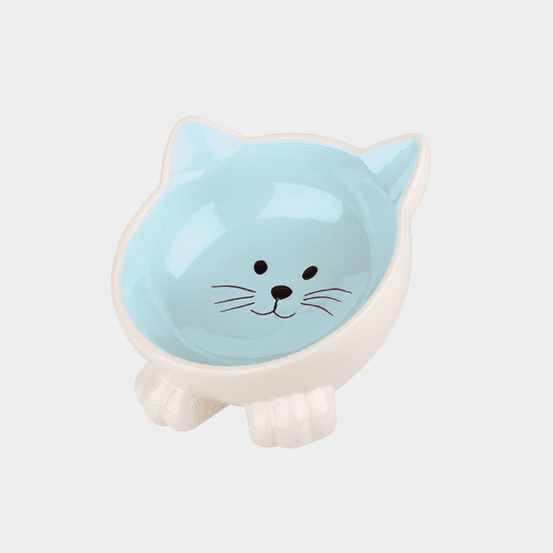 Happy Pet Orb Katzennapf in der blauen Variante